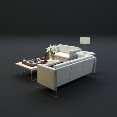 现代沙发茶几组合