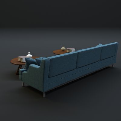 现代沙发茶几组合