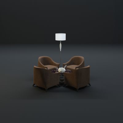  现代沙发茶几组合