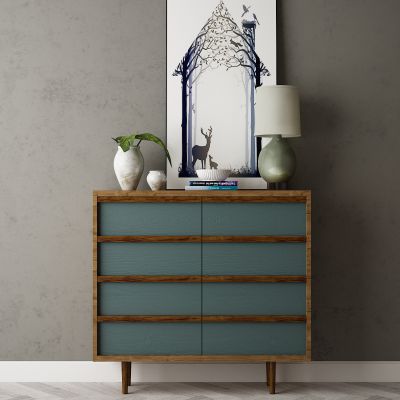 现代家居组合，饰品，沙发柜子挂画