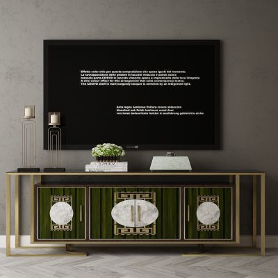 现代家居组合，饰品，沙发柜子挂画