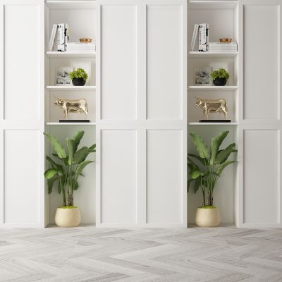 现代家居组合，饰品，沙发柜子挂画