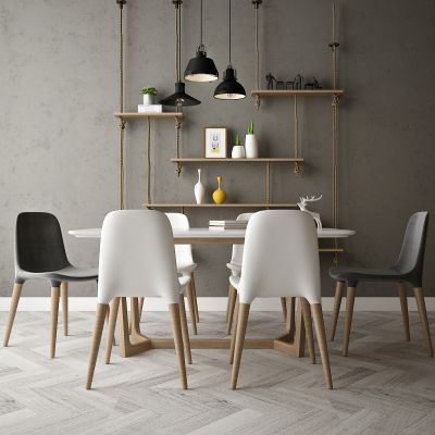 现代家居组合，饰品，沙发柜子挂画