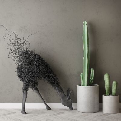 现代家居组合，饰品，沙发柜子挂画