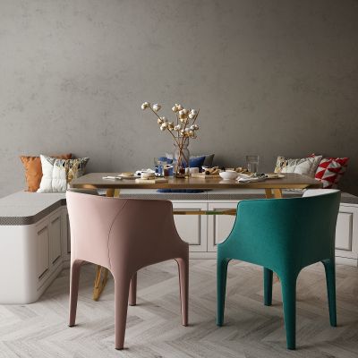 现代家居组合，饰品，沙发柜子挂画