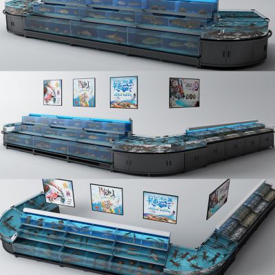 现代鱼箱 龙虾 海鲜