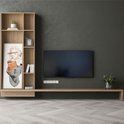 现代家居组合，饰品，沙发柜子挂画