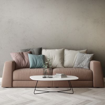 现代家居组合，饰品，沙发柜子挂画