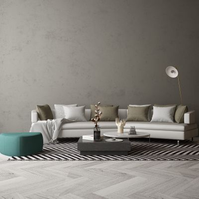 现代家居组合，饰品，沙发柜子挂画