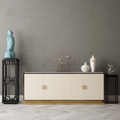 现代家居组合，饰品，沙发柜子挂画