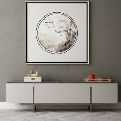 现代家居组合，饰品，沙发柜子挂画