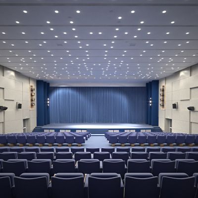 现代会议室，会议厅，多功能讲堂，多功能厅，多功能会议室，讲厅3D模型