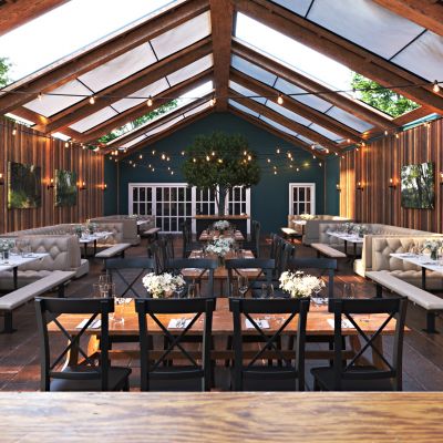 现代餐厅，西餐厅，餐桌椅组合，酒店餐饮，吧台，桌椅组合，酒柜，酒架