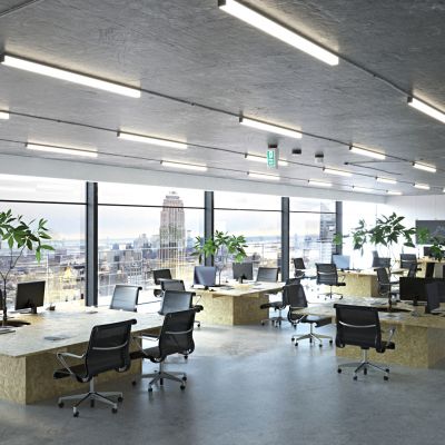 现代办公室，办公空间，办公室，办公区