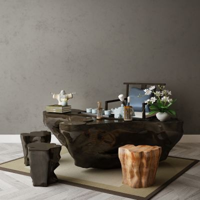 现代家居组合，饰品，沙发柜子挂画