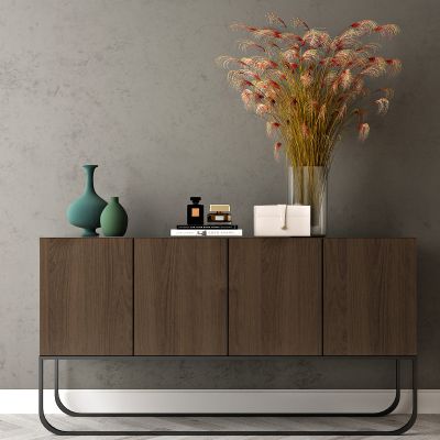 现代家居组合，饰品，沙发柜子挂画