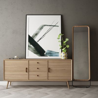 现代家居组合，饰品，沙发柜子挂画