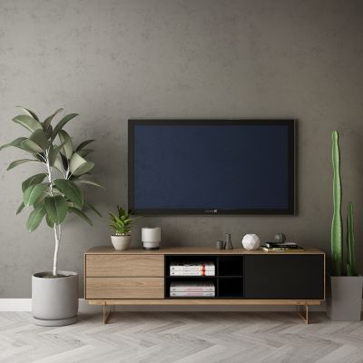 现代家居组合，饰品，沙发柜子挂画