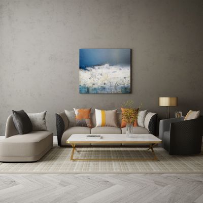 现代家居组合，饰品，沙发柜子挂画