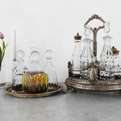 现代酒水组合，酒水饮料，酒水摆件，酒瓶，玻璃杯