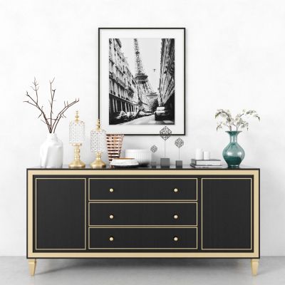 现代柜子组合，墙柜，边柜，玄关柜，装饰柜，装饰品，摆件