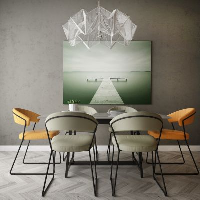 现代家居组合，饰品，沙发柜子挂画