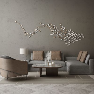 现代家居组合，饰品，沙发柜子挂画