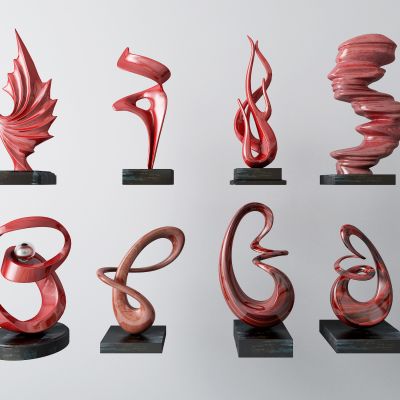 现代雕塑 工艺品