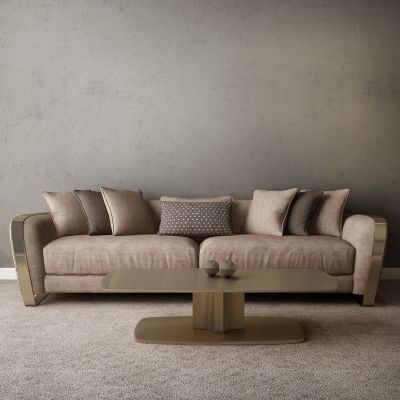 现代家居组合，饰品，沙发柜子挂画