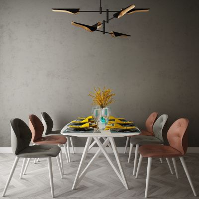 现代家居组合，饰品，沙发柜子挂画