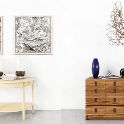 现代柜子组合，墙柜，边柜，玄关柜，装饰柜，装饰品，摆件