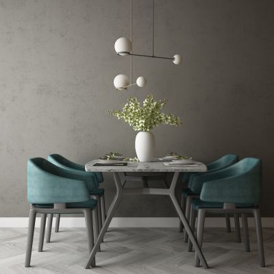 现代家居组合，饰品，沙发柜子挂画