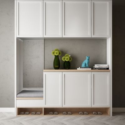 现代家居组合，饰品，沙发柜子挂画