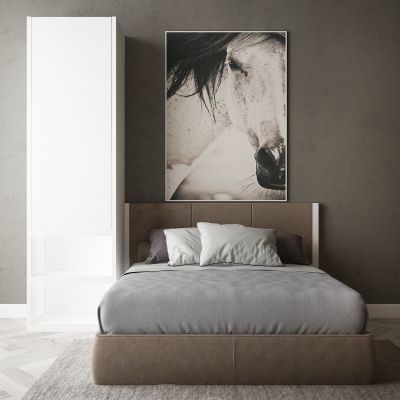 现代家居组合，饰品，沙发柜子挂画