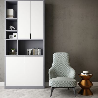 现代家居组合，饰品，沙发柜子挂画