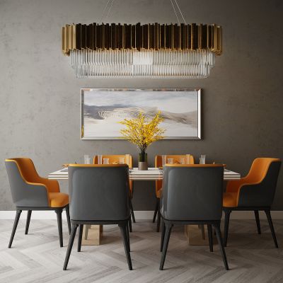 现代家居组合，饰品，沙发柜子挂画