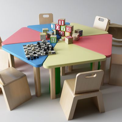 现代儿童桌 玩具