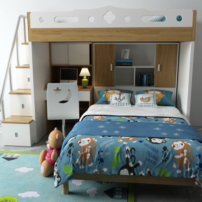 北欧儿童床 上下床