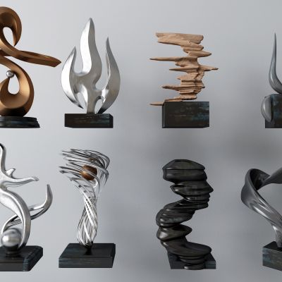 现代雕塑 工艺品