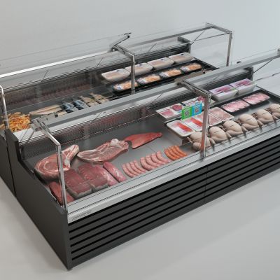 现代冰柜 猪肉 二维码