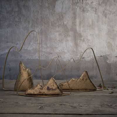 新中式山峰摆件