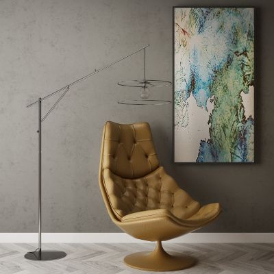 现代家居组合，饰品，沙发柜子挂画