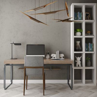 现代家居组合，饰品，沙发柜子挂画