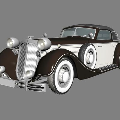 1937年 奥迪 霍西853 敞篷 Horch 853 老爷车