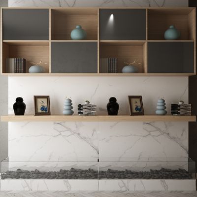 现代家居组合，饰品，沙发柜子挂画