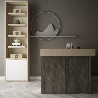 现代家居组合，饰品，沙发柜子挂画