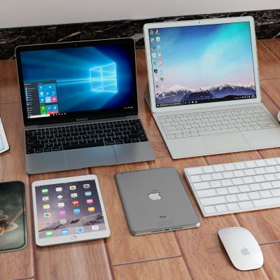 现代电脑 平板 鼠标 键盘