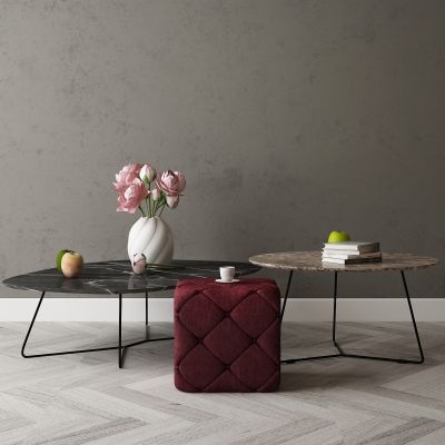 现代家居组合，饰品，沙发柜子挂画