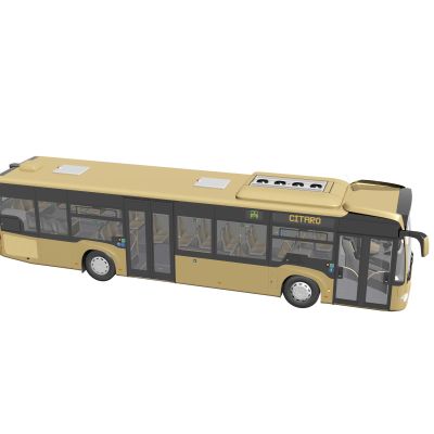 大巴客车 梅赛德斯 奔驰 公交车 巴士 max C4D Maya 