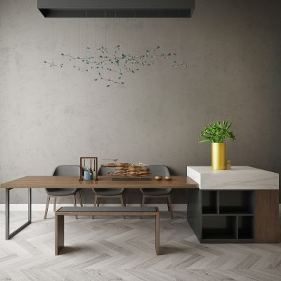 现代家居组合，饰品，沙发柜子挂画